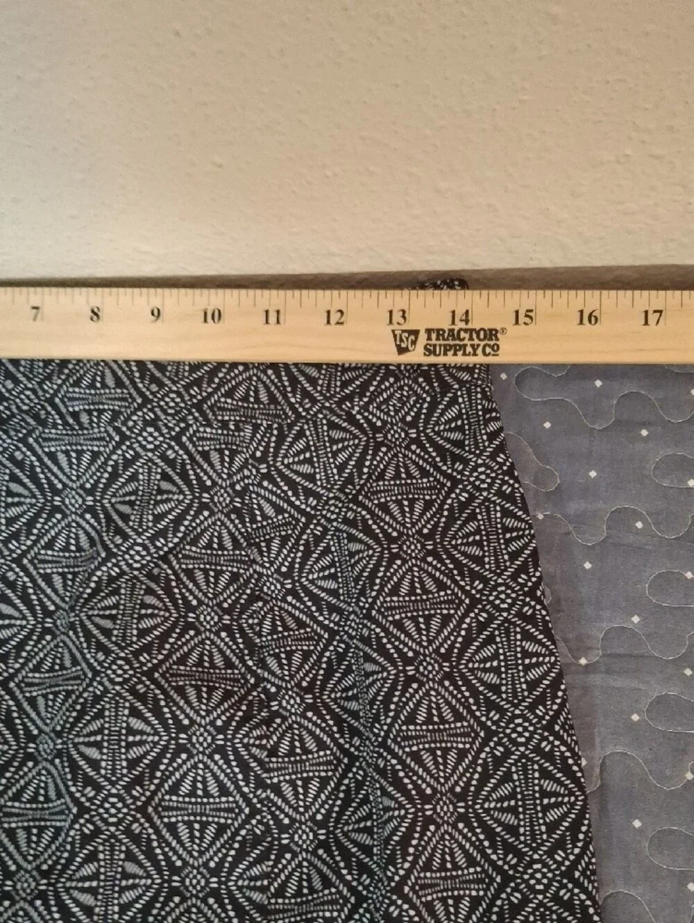 Black and White Geometric Pencil Skirt Size X Small